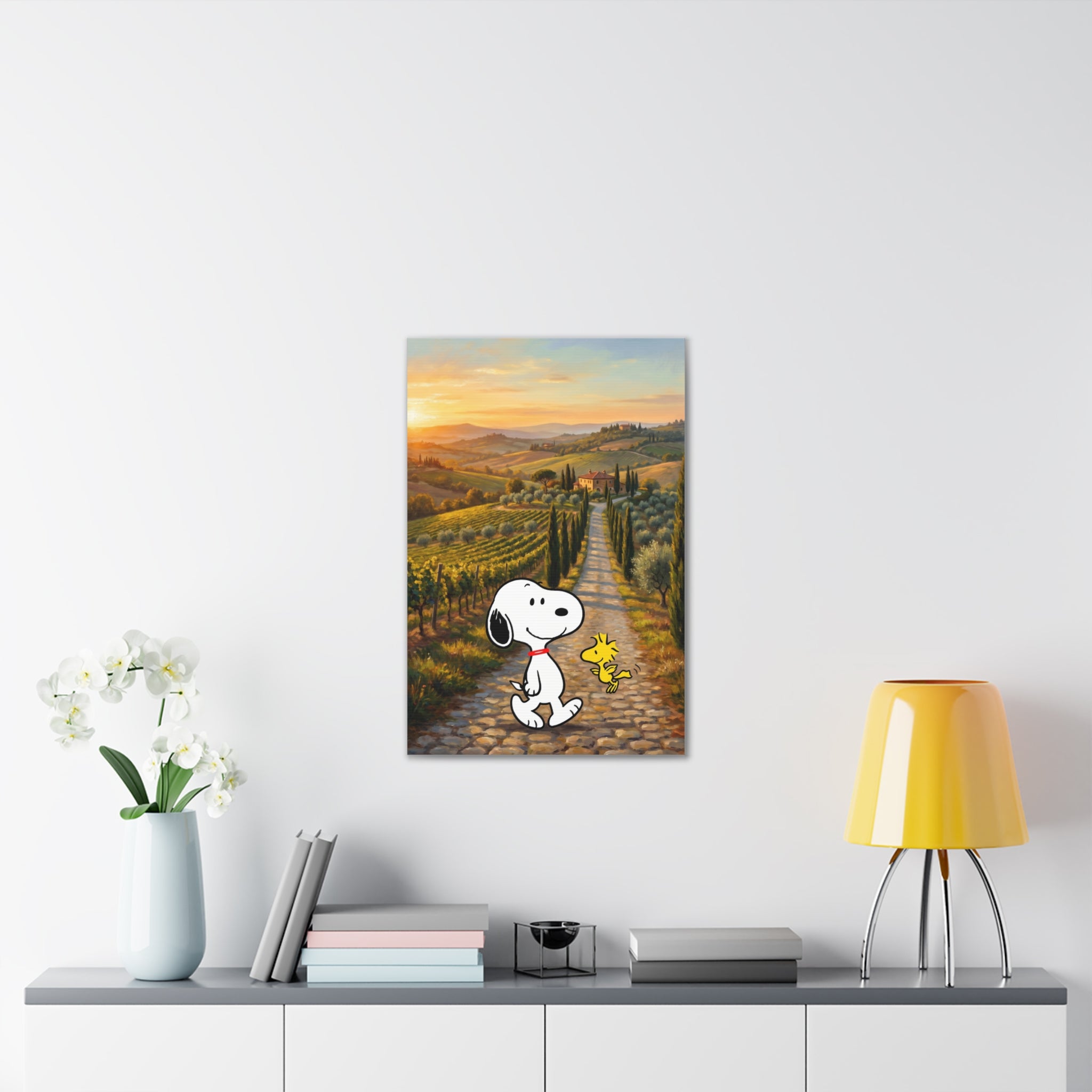 Tuscany Walk Canvas