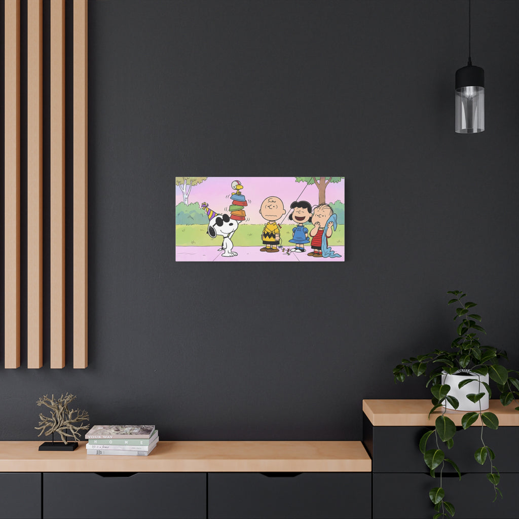 Peanuts Characters Canvas