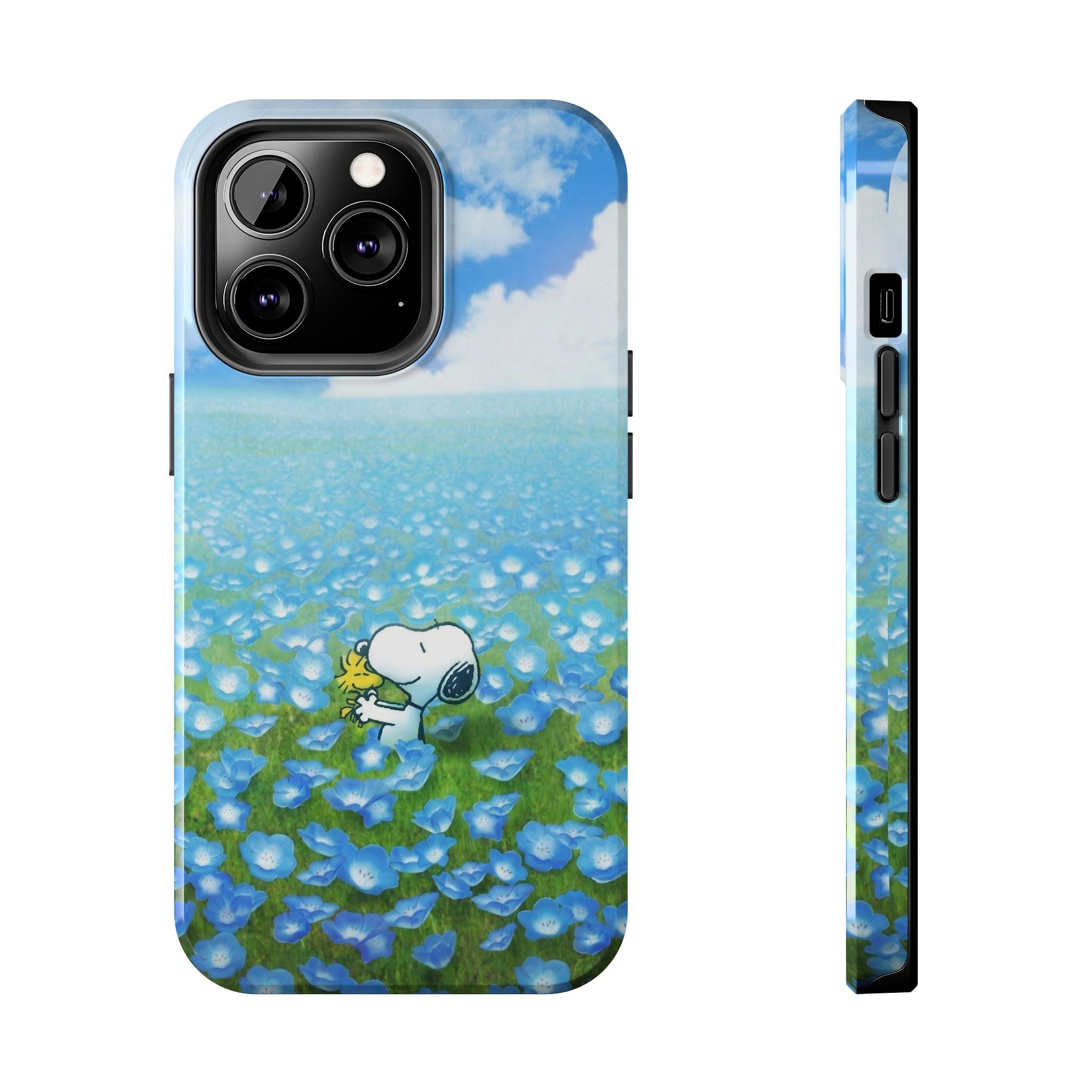 Blue Flower Field Case
