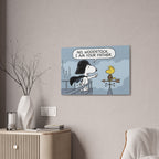 Snoopy Vader Comic Canvas