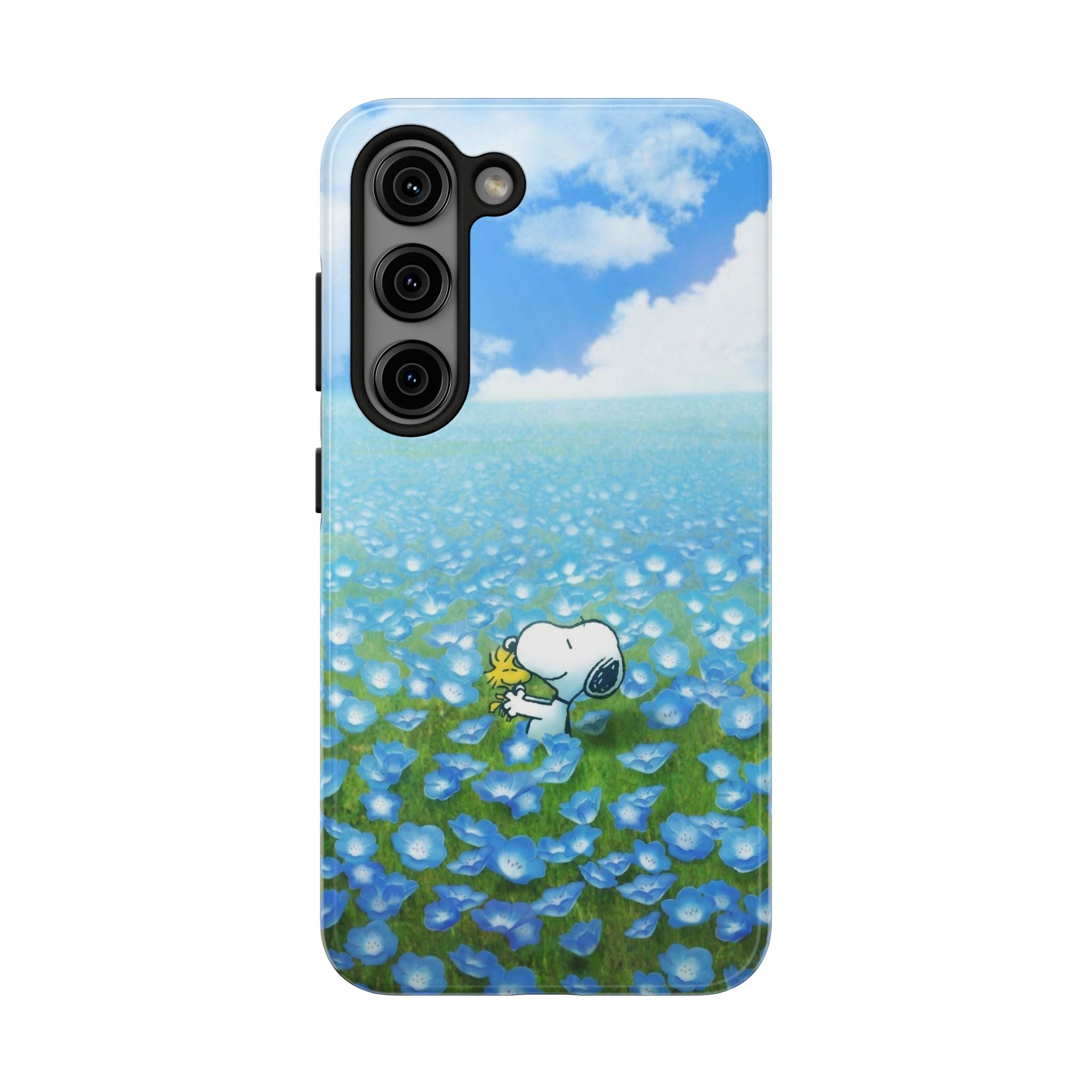Blue Flower Field Case