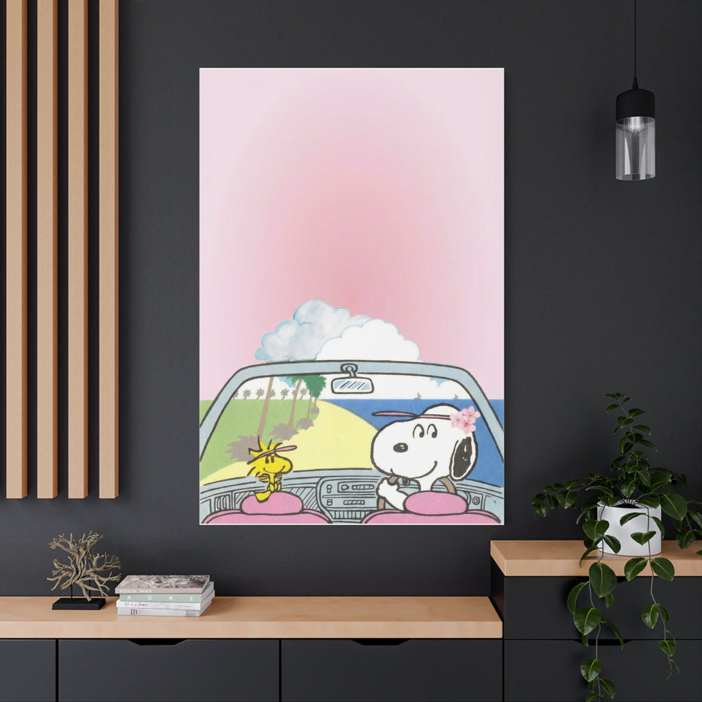 Woodstock Road Trip Canvas