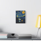 Starry Night Friends Canvas