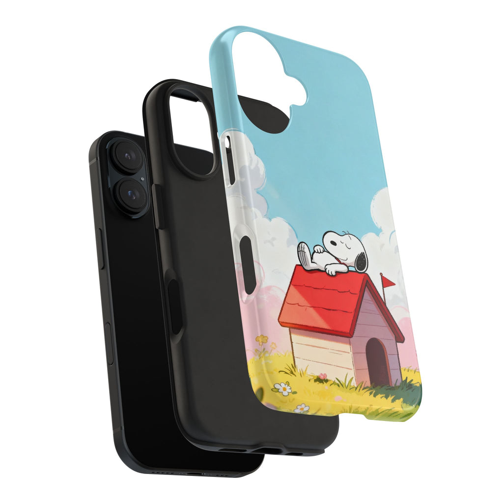 Relaxing Doghouse Phone Case