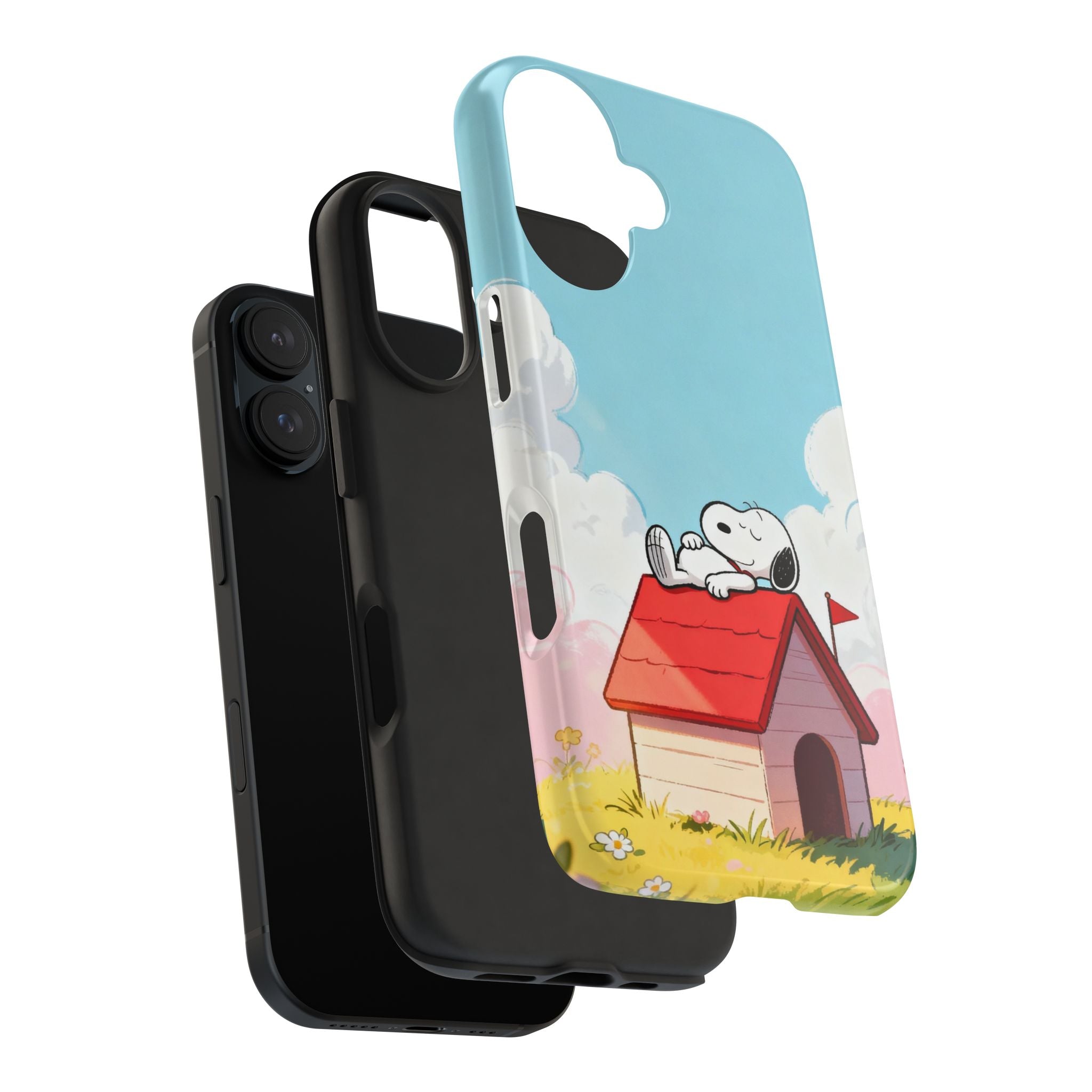 Relaxing Doghouse Phone Case