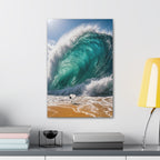 Snoopy Shore Wave Canvas