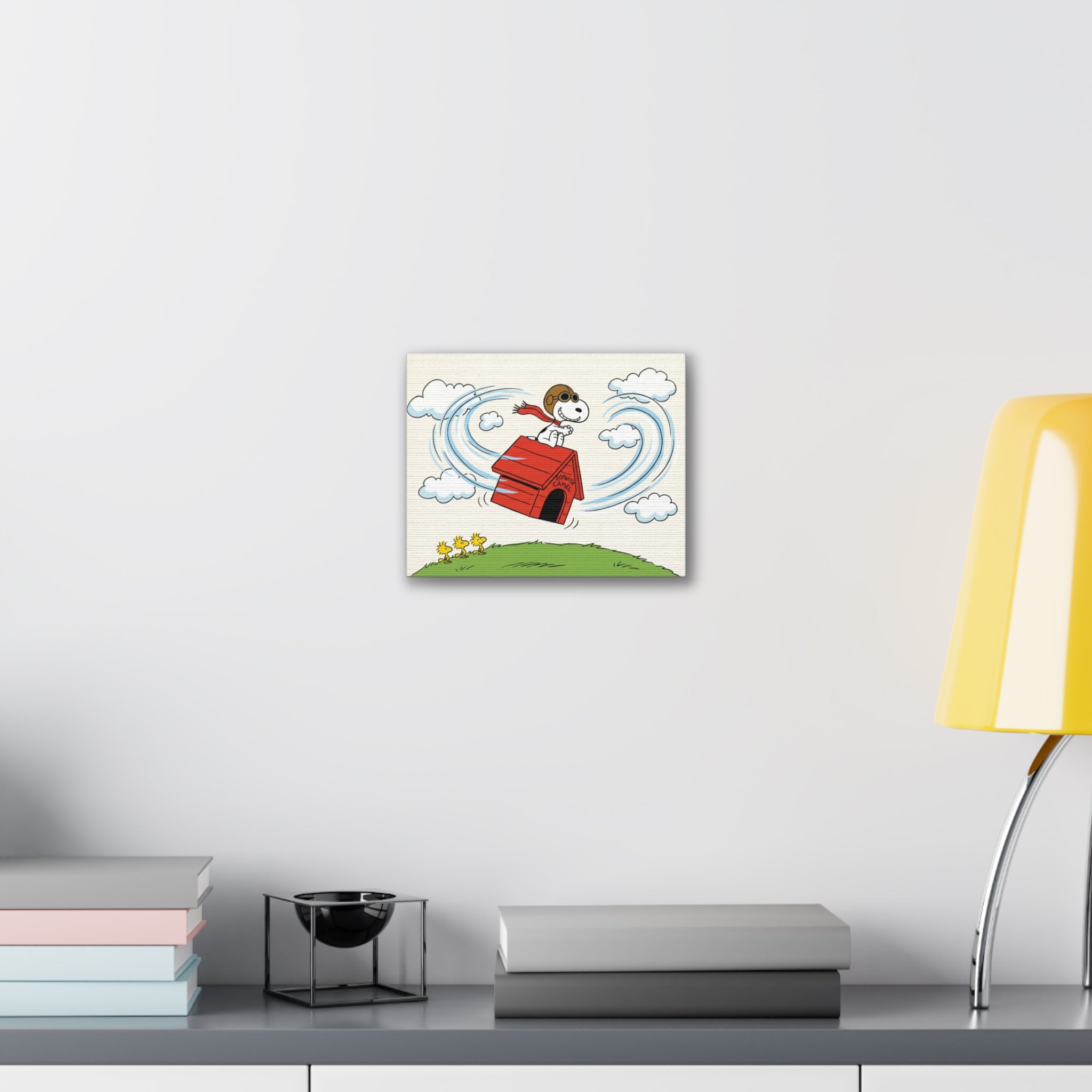 Flying Beagle Canvas