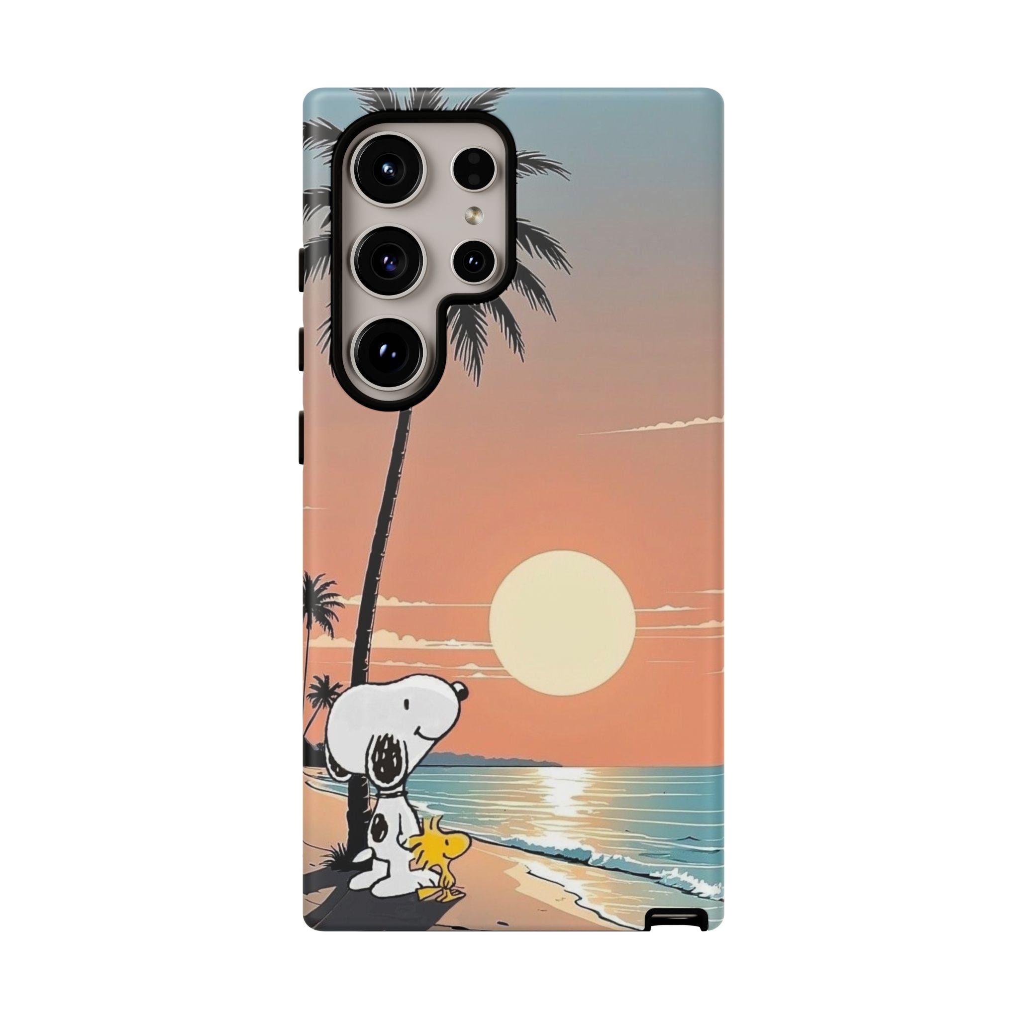 Snoopy Beach Sunset Phone Case