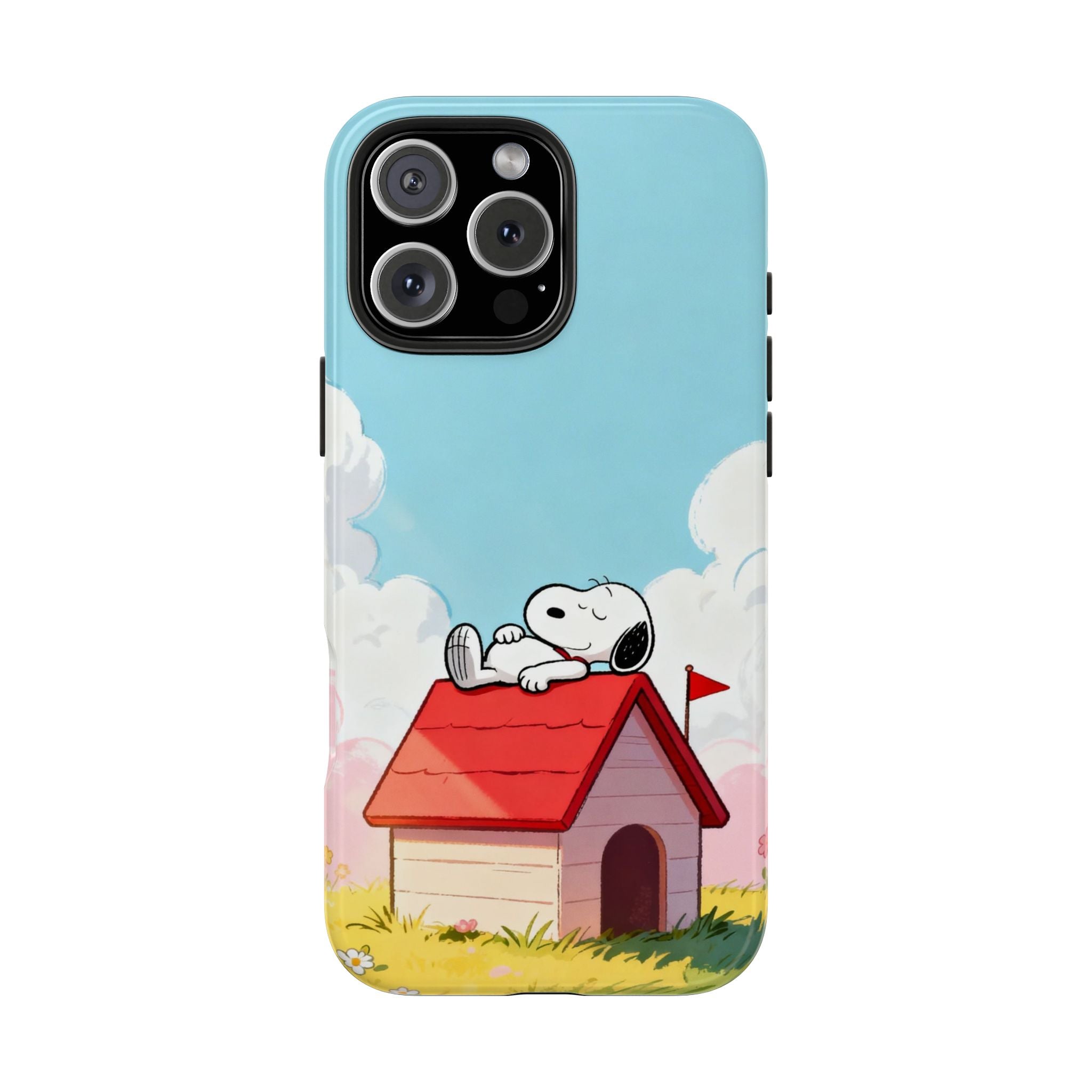 Relaxing Doghouse Phone Case