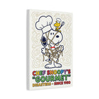 Chef Snoopy Gourmet Canvas