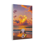 Woodstock Beach Sunset Canvas