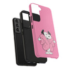 Pink Fuzzy Coat Case