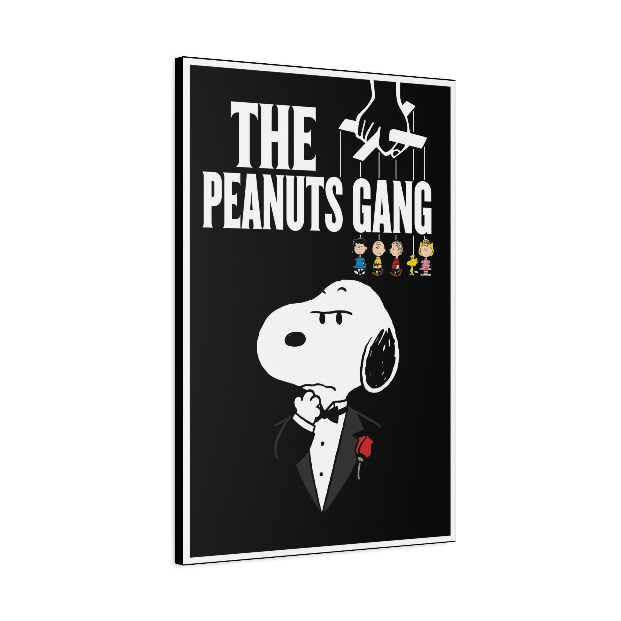 Snoopy Godfather Parody Canvas