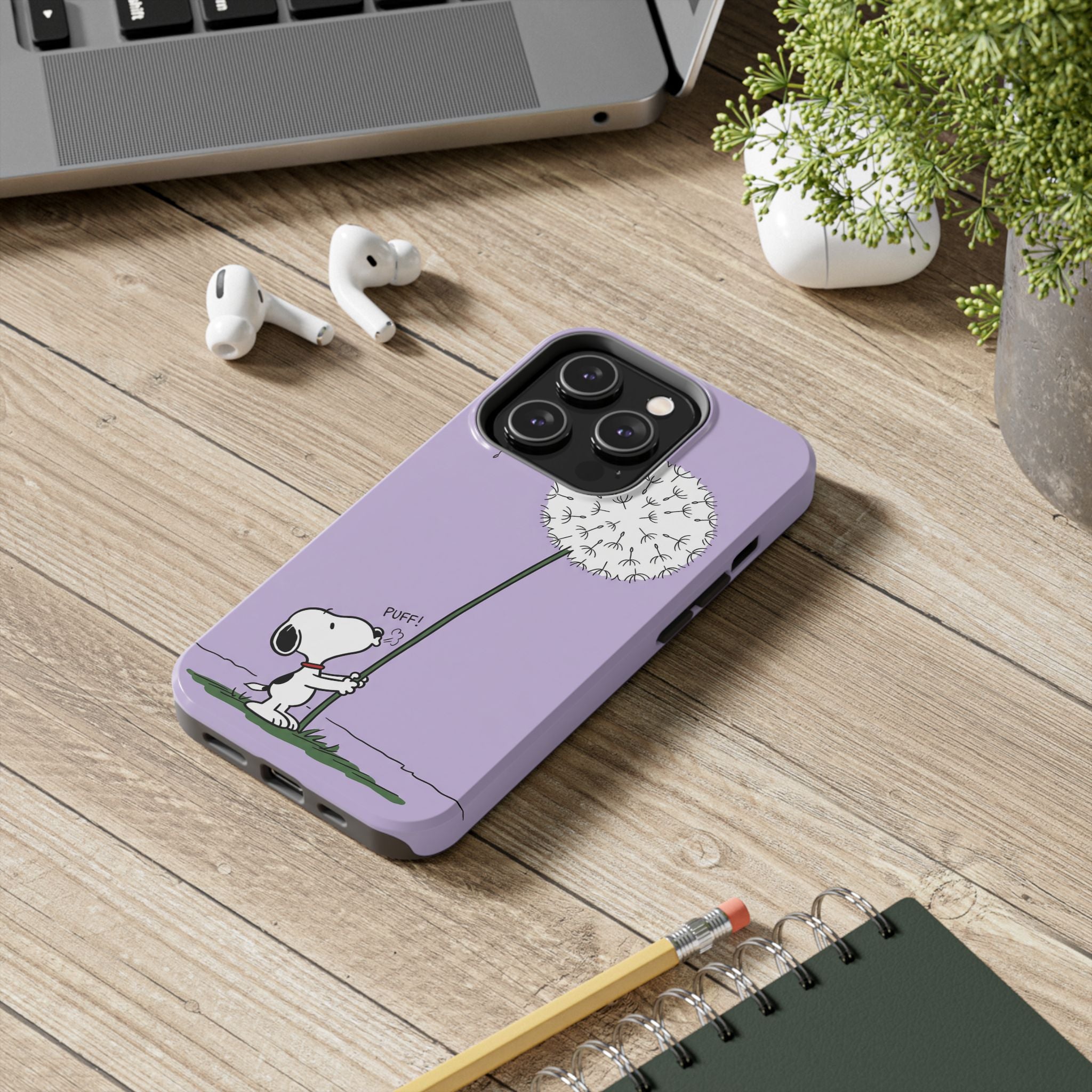 Snoopy Dandelion Phone Case