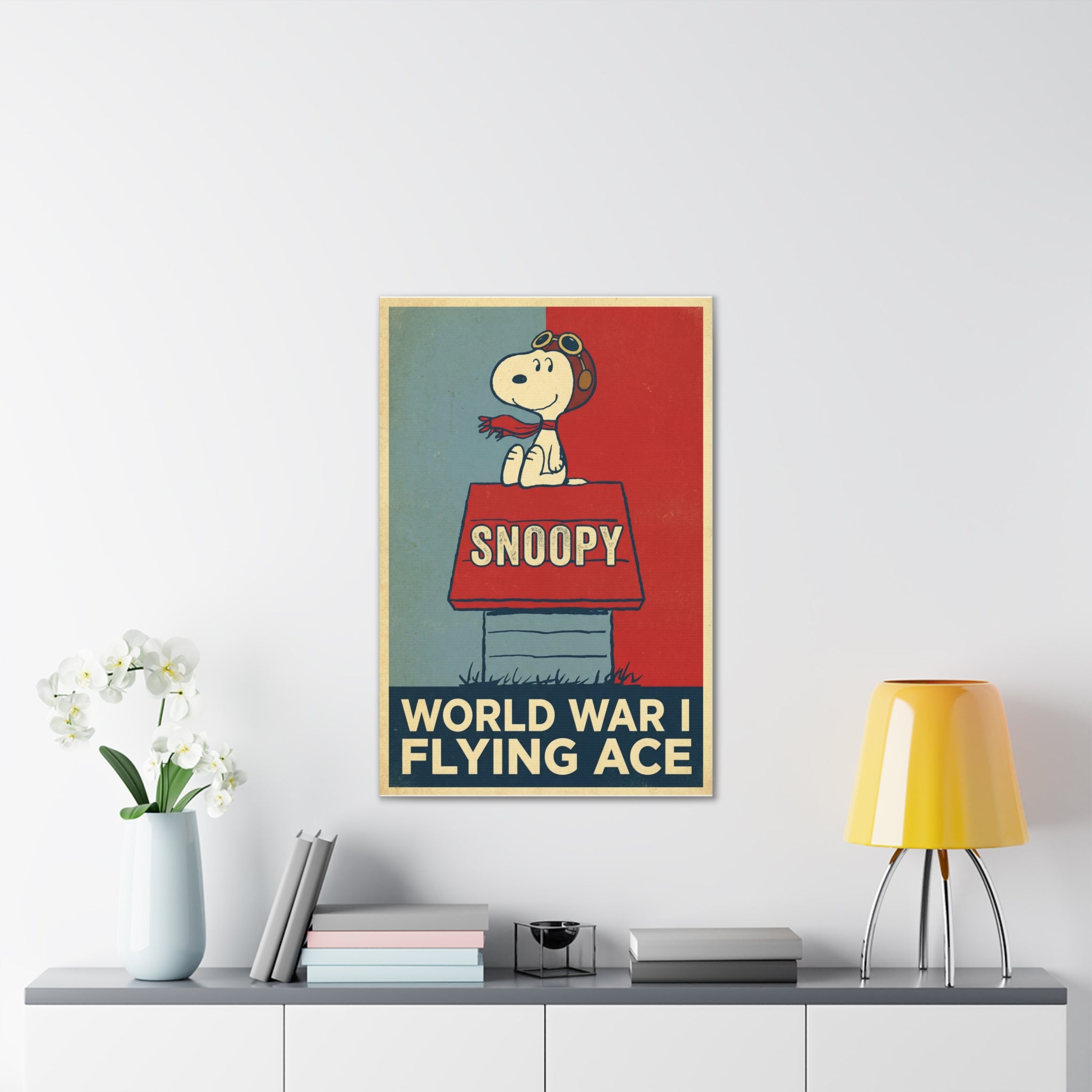 WWI Flying Ace Canvas
