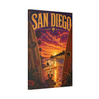 San Diego Surf Canvas