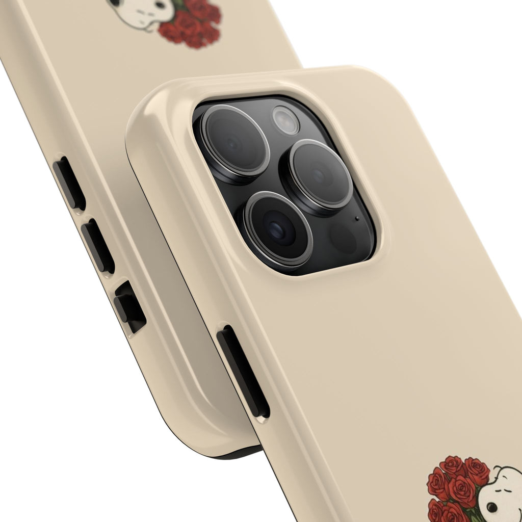 Snoopy Roses Phone Case