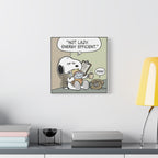 Energy Efficient Snoopy Canvas