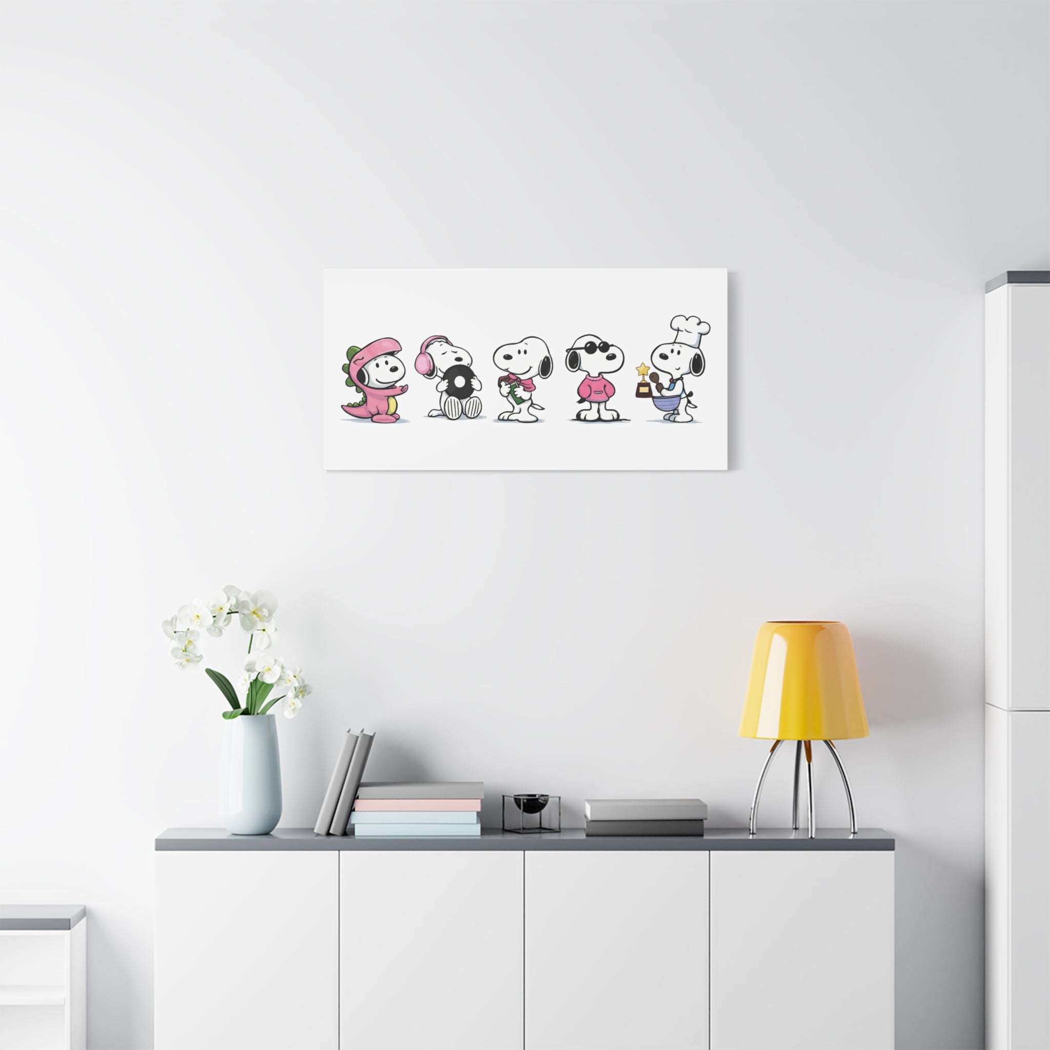 Snoopy Lineup Canvas