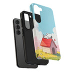 Relaxing Doghouse Phone Case