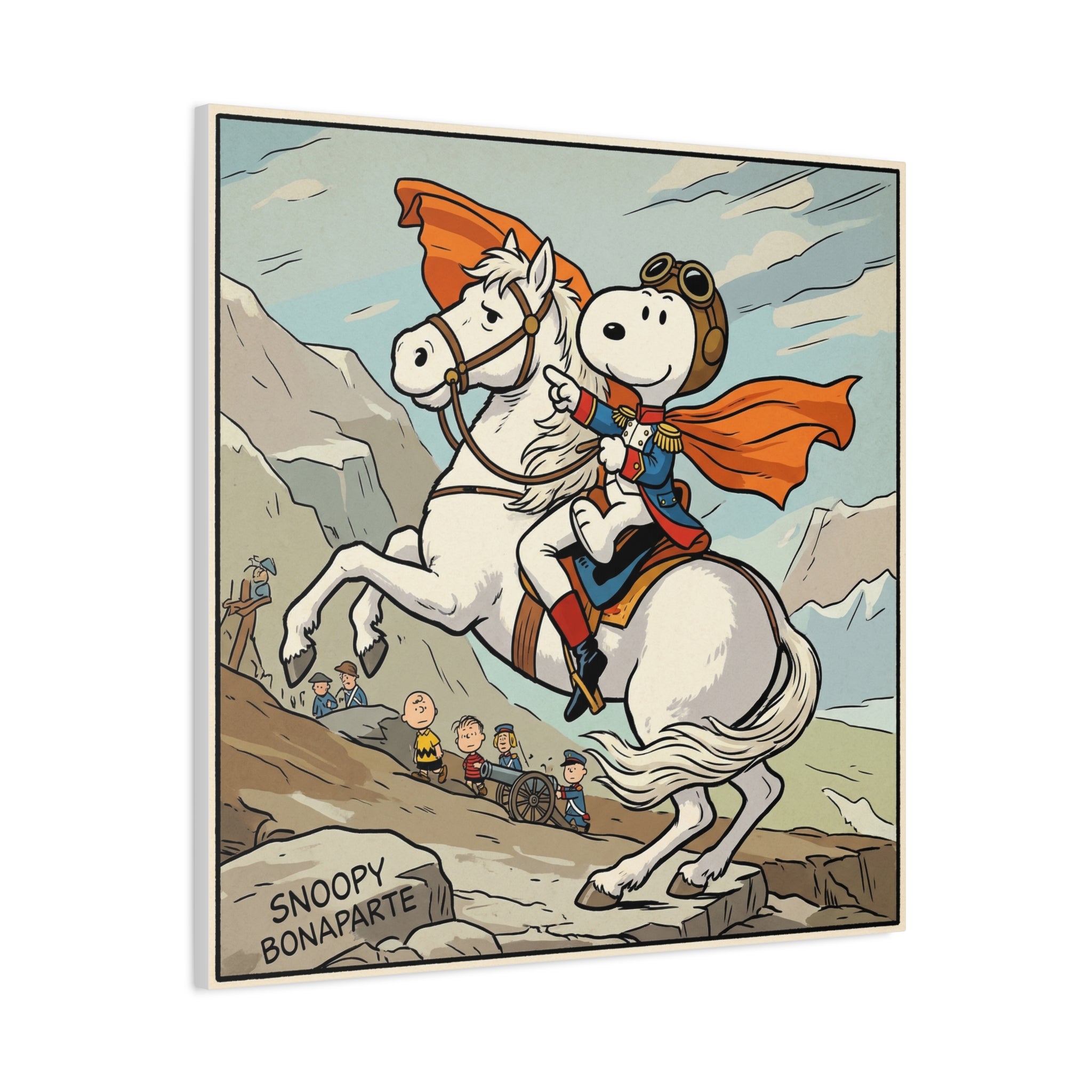 Snoopy Bonaparte Canvas