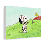 Snoopy Flying Kite Canvas