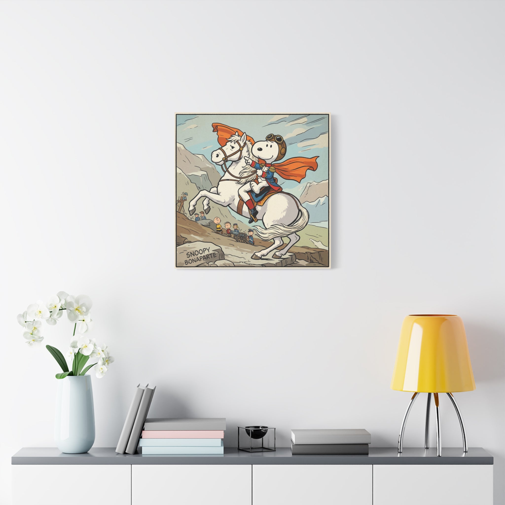 Snoopy Bonaparte Canvas