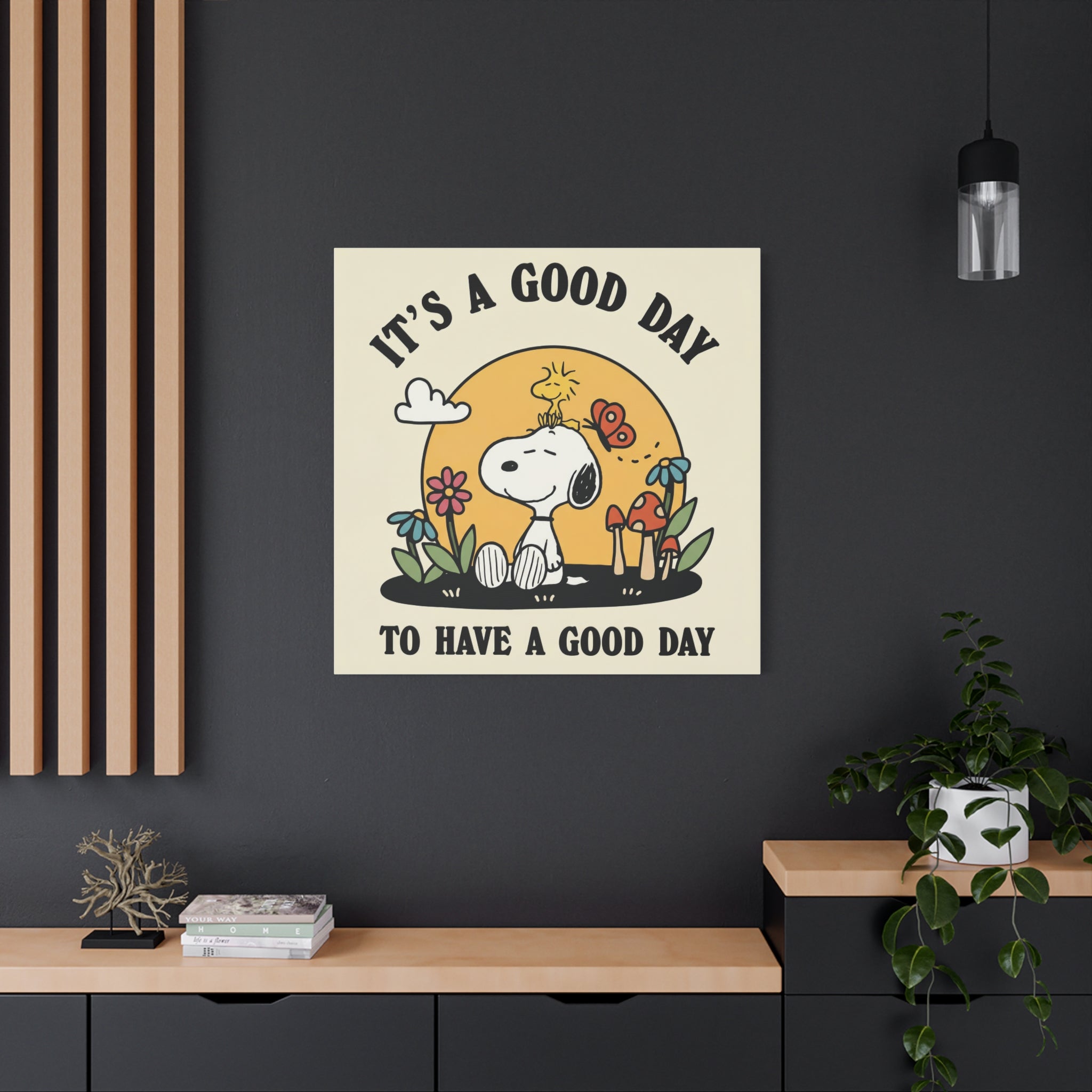 Snoopy Woodland Canvas