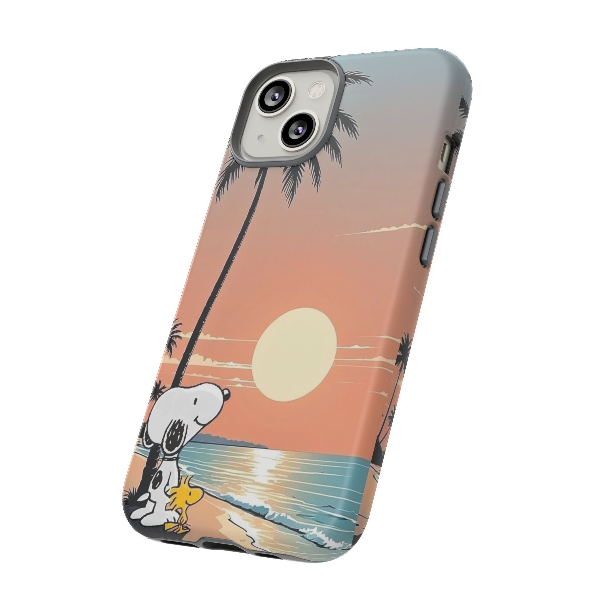 Snoopy Beach Sunset Phone Case