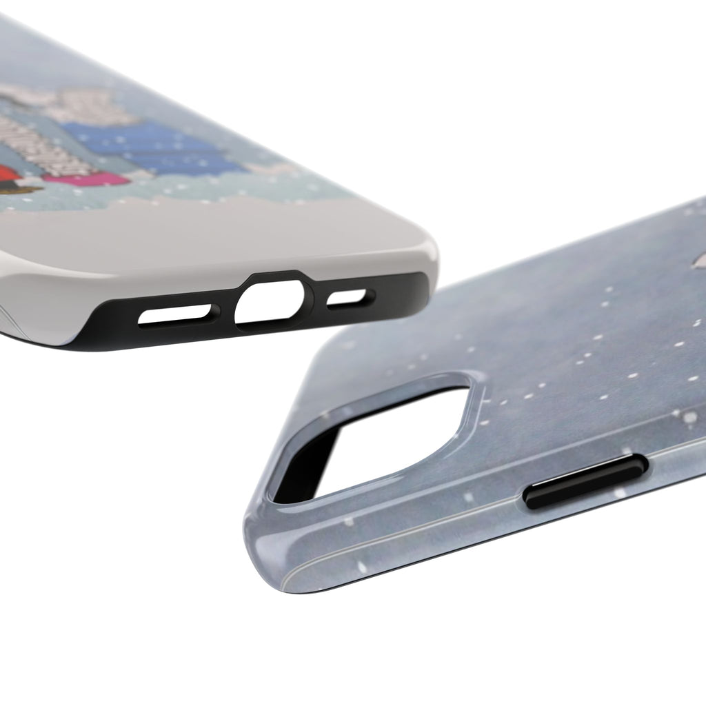 Snowy Reading Phone Case