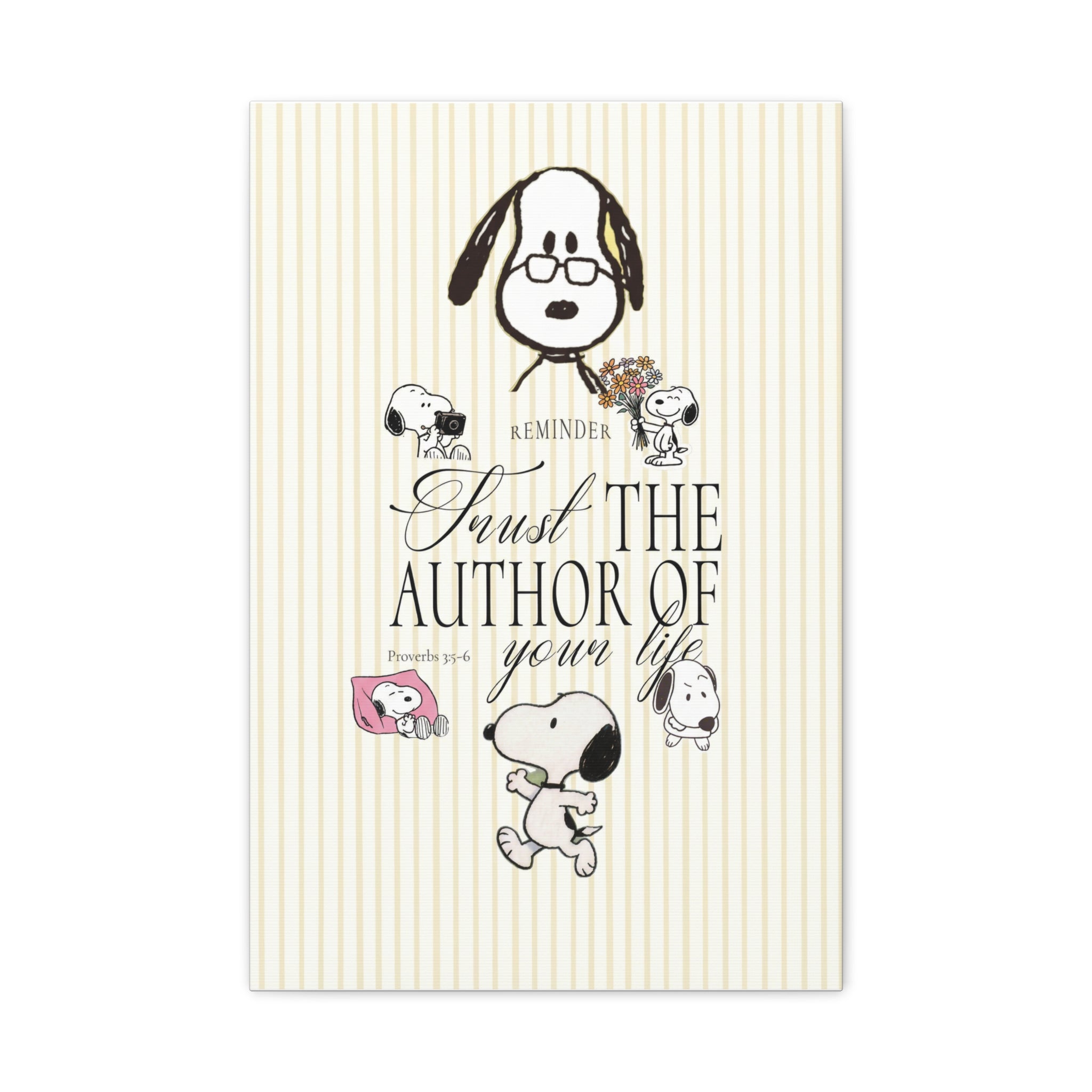 Author Of Your Life Canvas