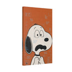 Snoopy Scared Face Canvas