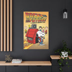 Back To The Future Canvas