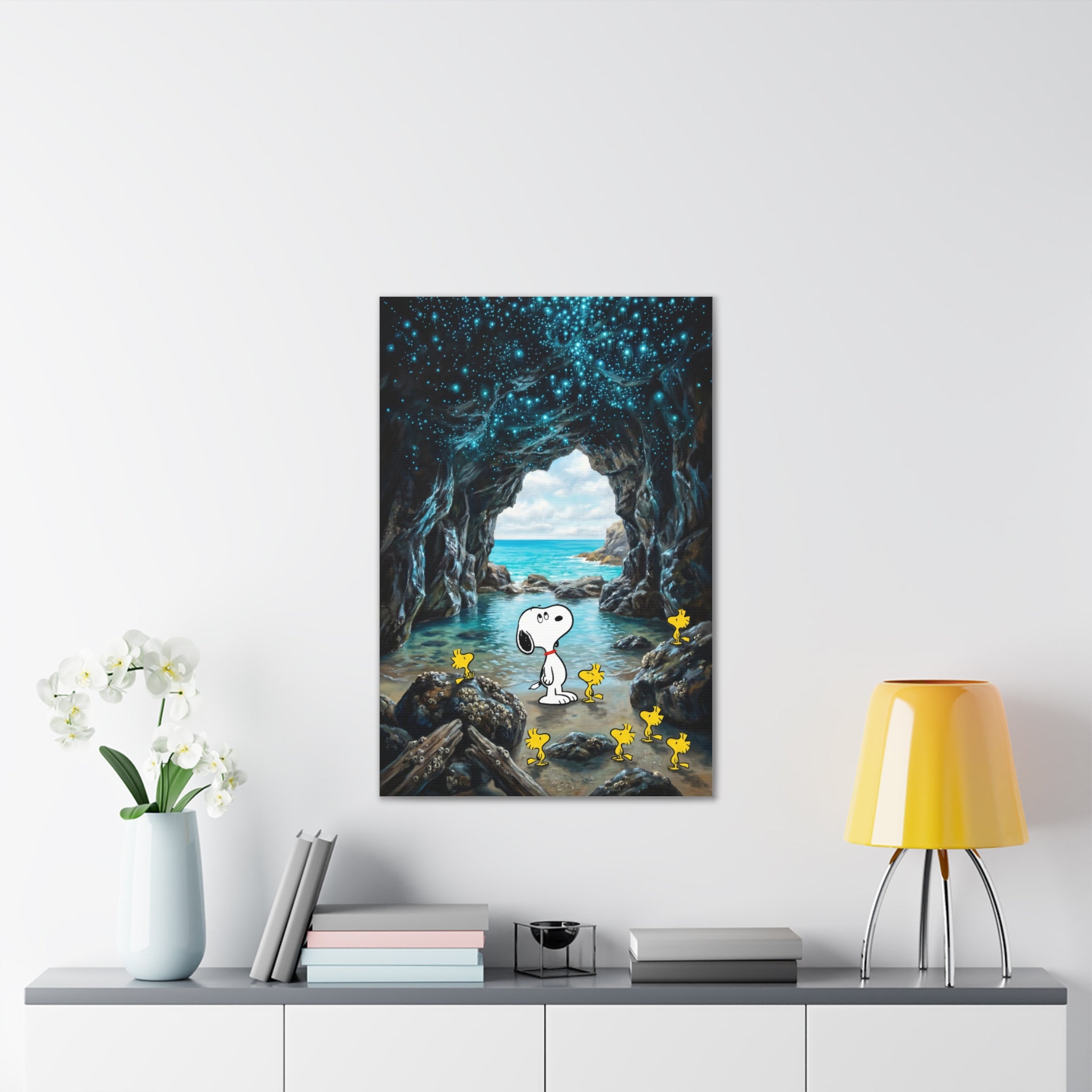 Beach Cave Canvas