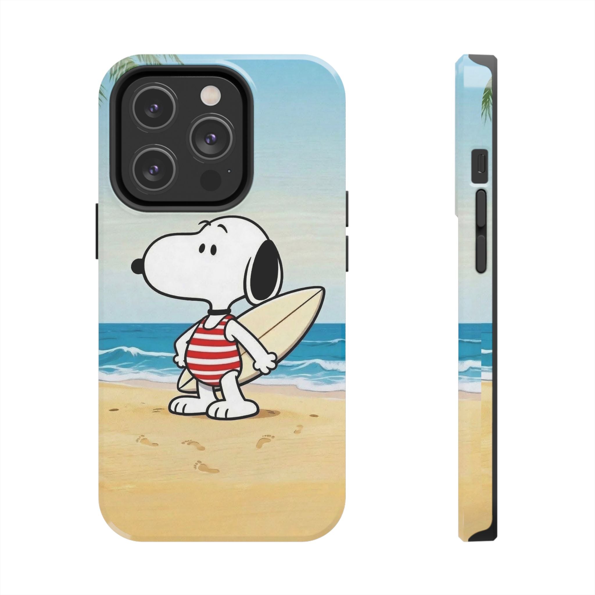 Beach Cartoon Surf Case