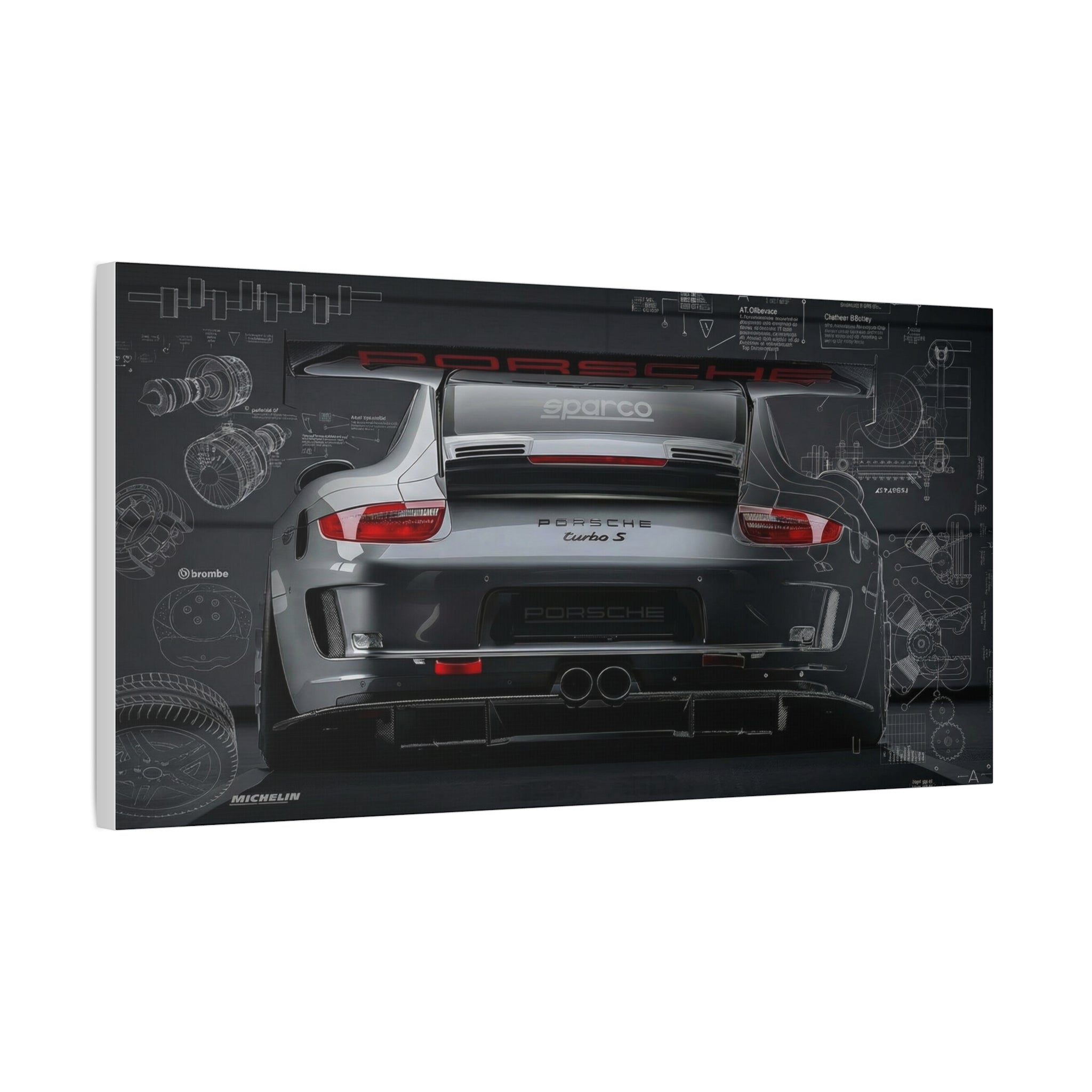 Porsche GT3 RS Canvas
