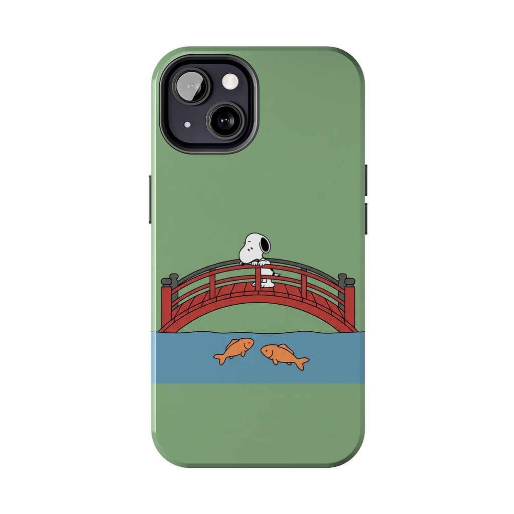 Koi Bridge Phone Case