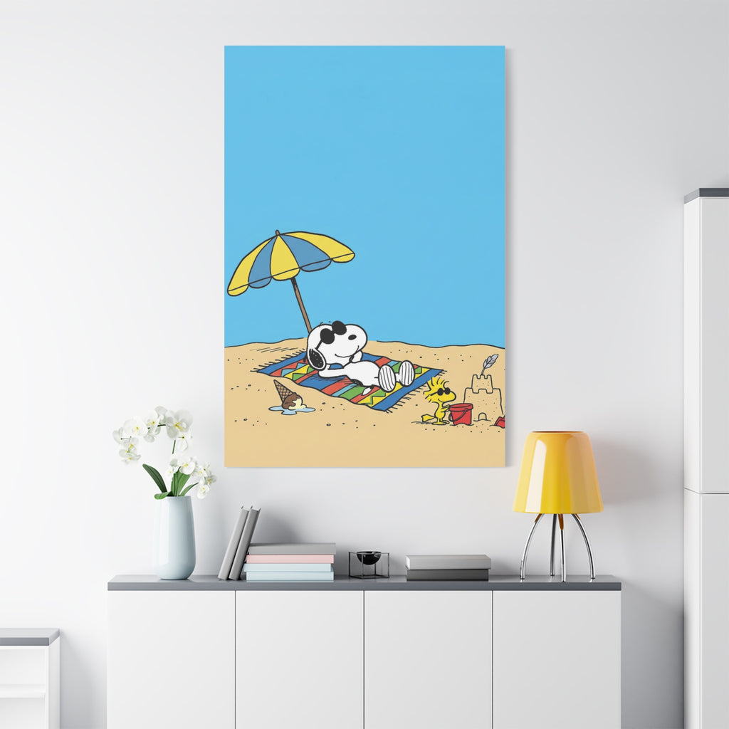 Beach Relaxation Canvas