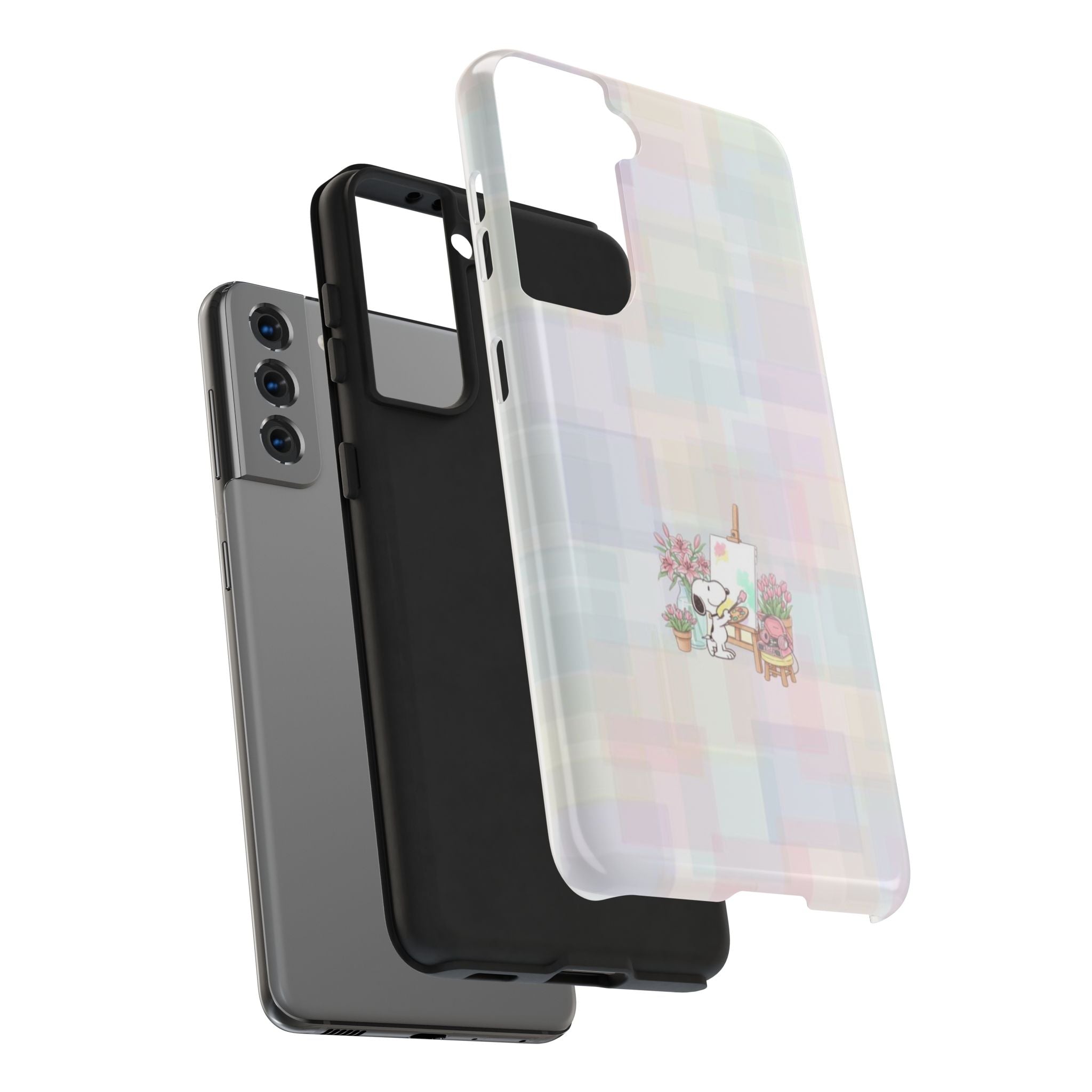 Pastel Plaid Phone Case