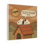 Doghouse Quote Canvas
