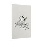 Relaxing Dog Lounge Canvas