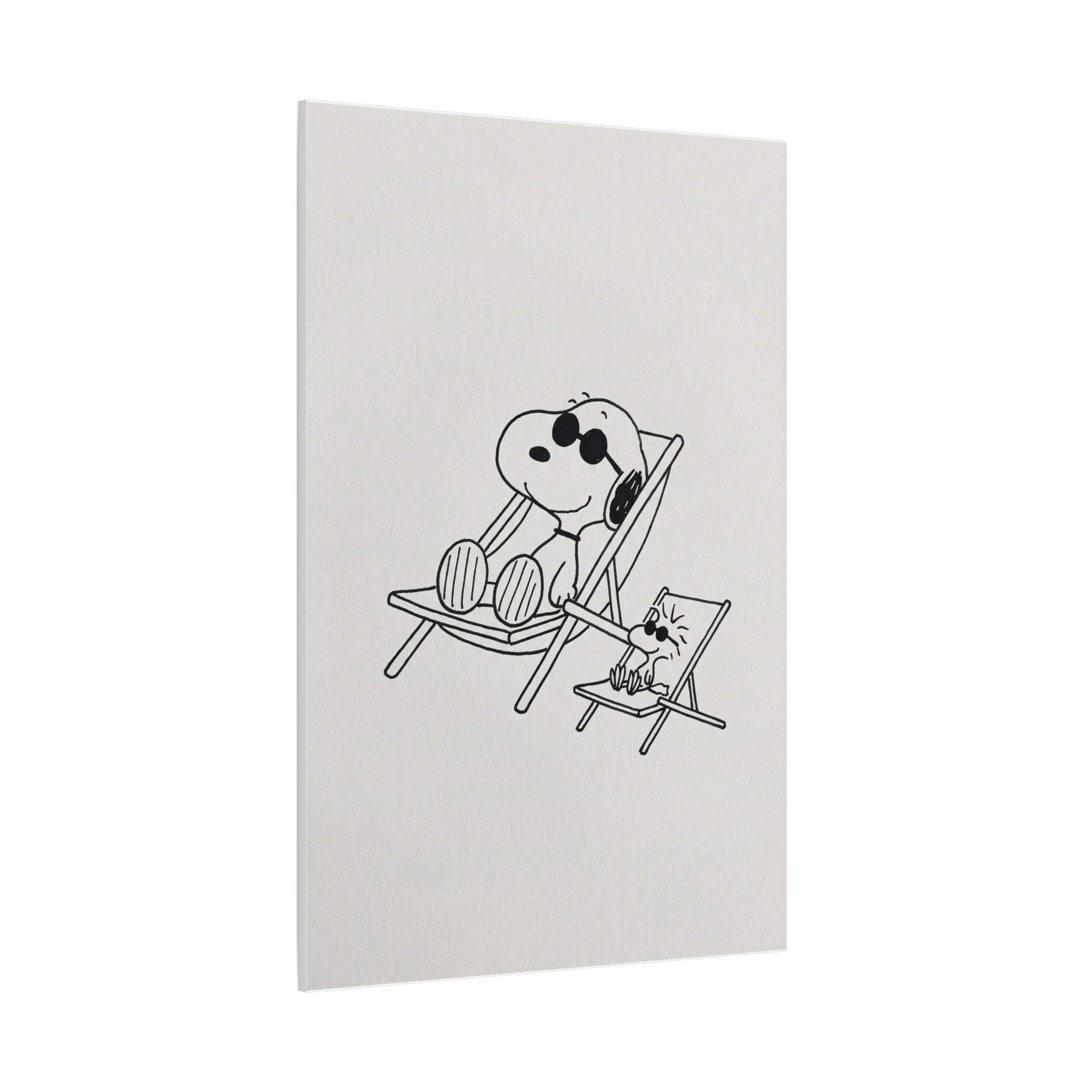 Relaxing Dog Lounge Canvas