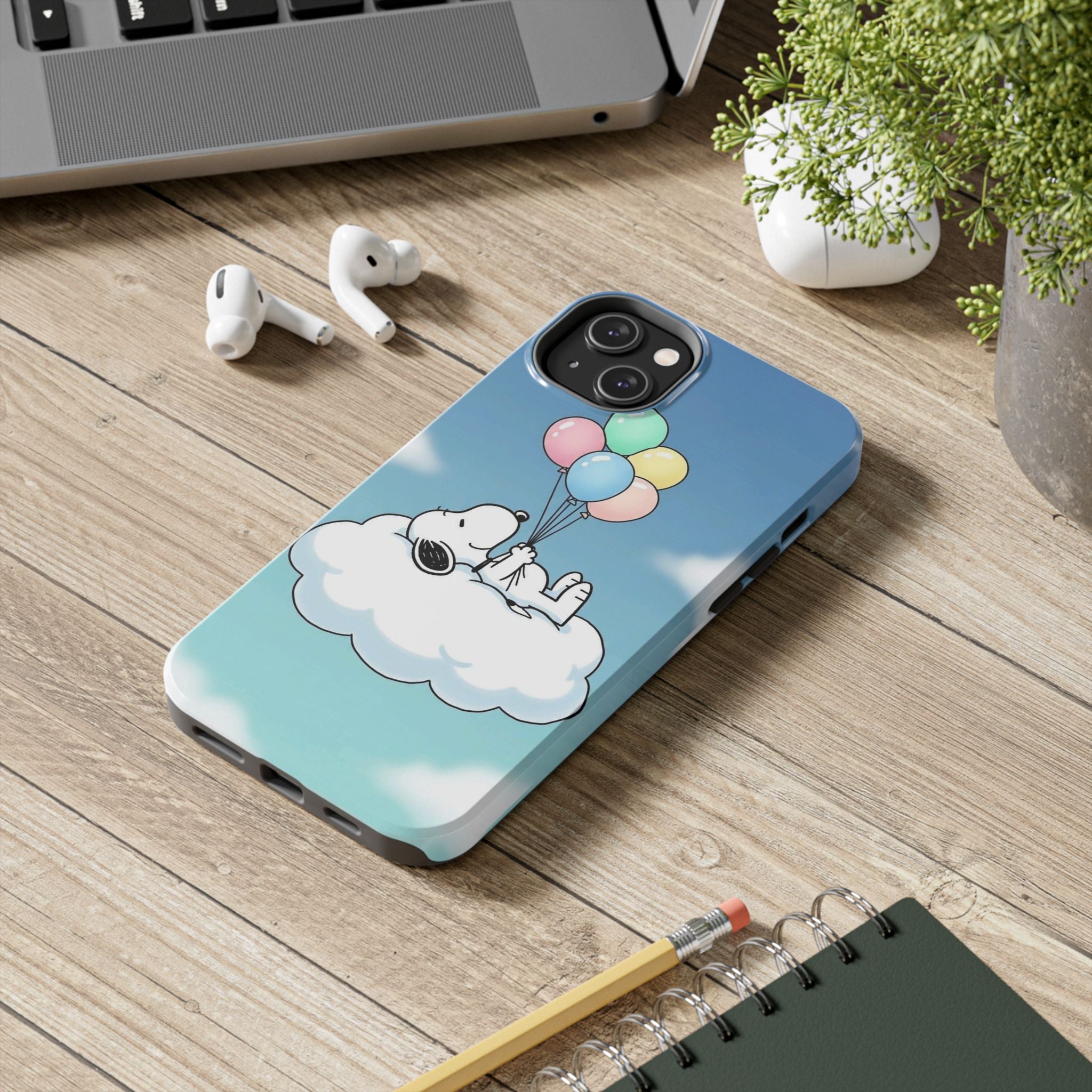 Dog Cloud Balloons Phone Case