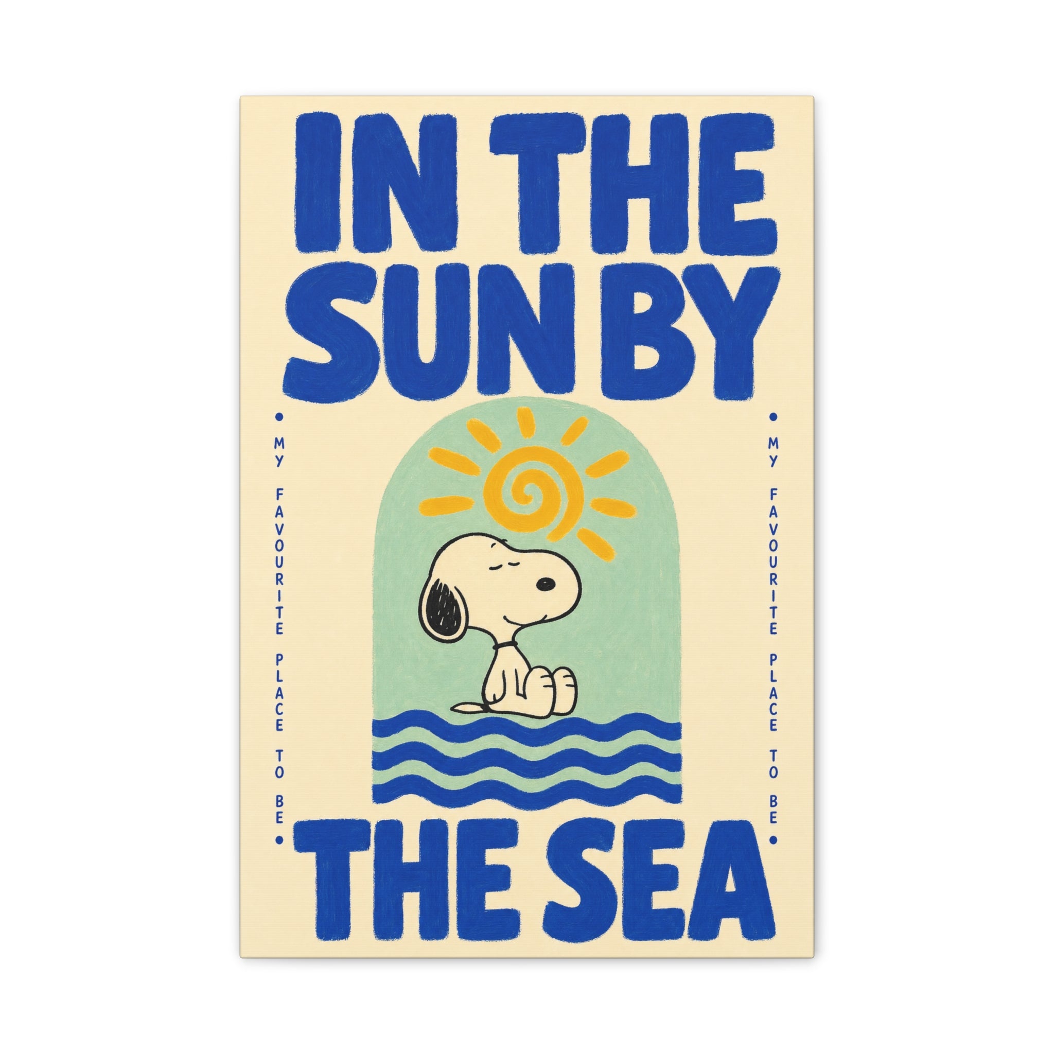 Sun By The Sea Canvas