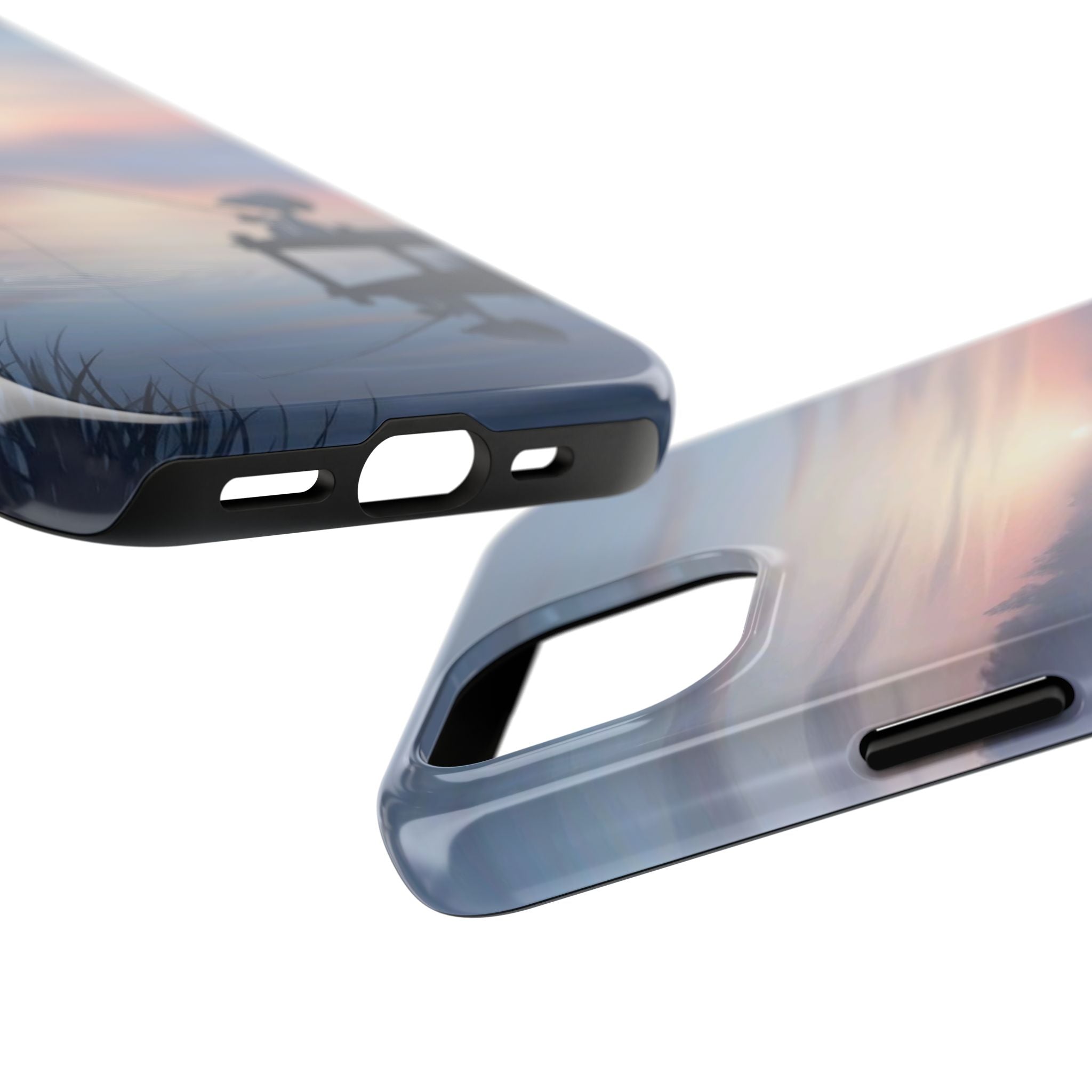 Sunset Fishing Phone Case