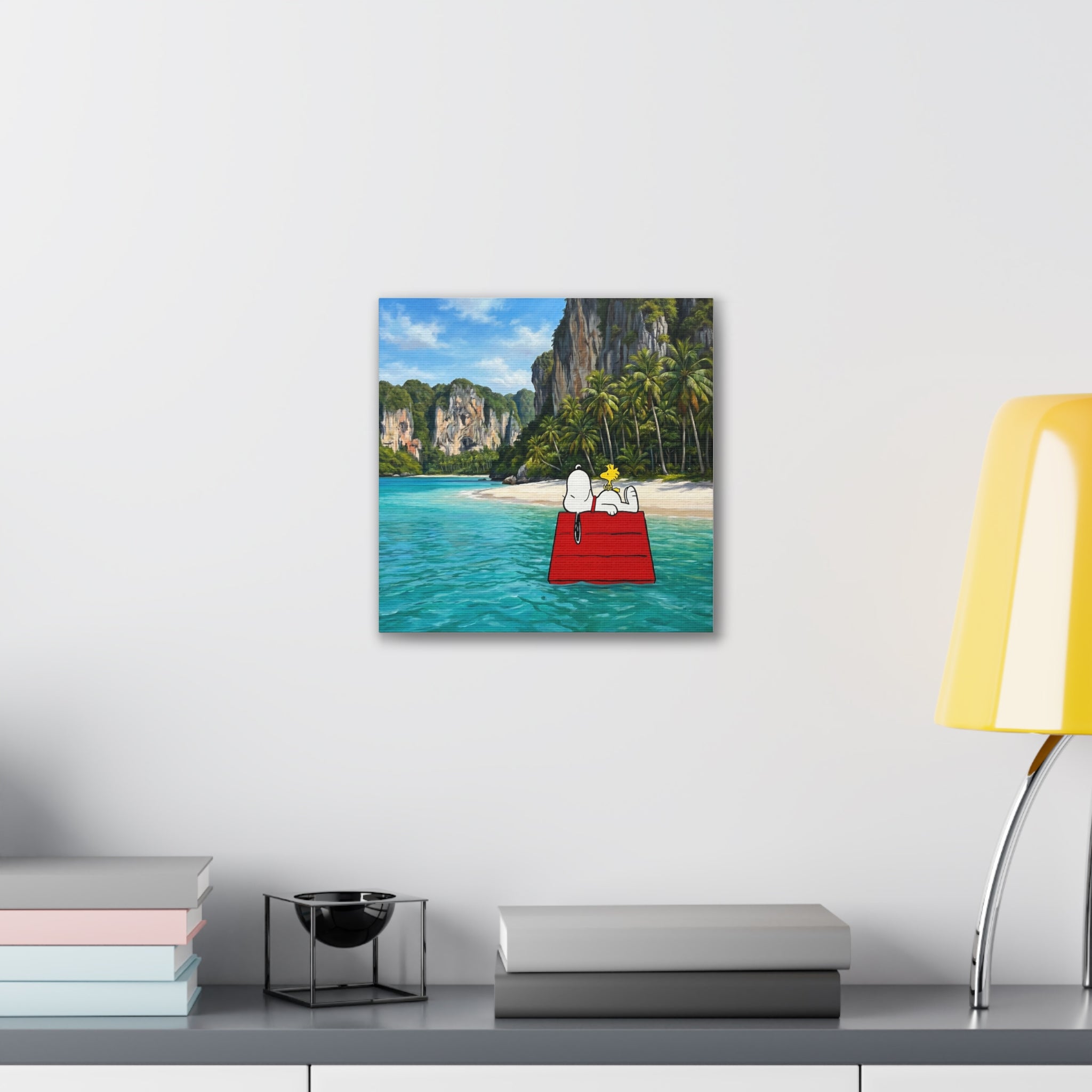 Woodstock Beach Scene Canvas