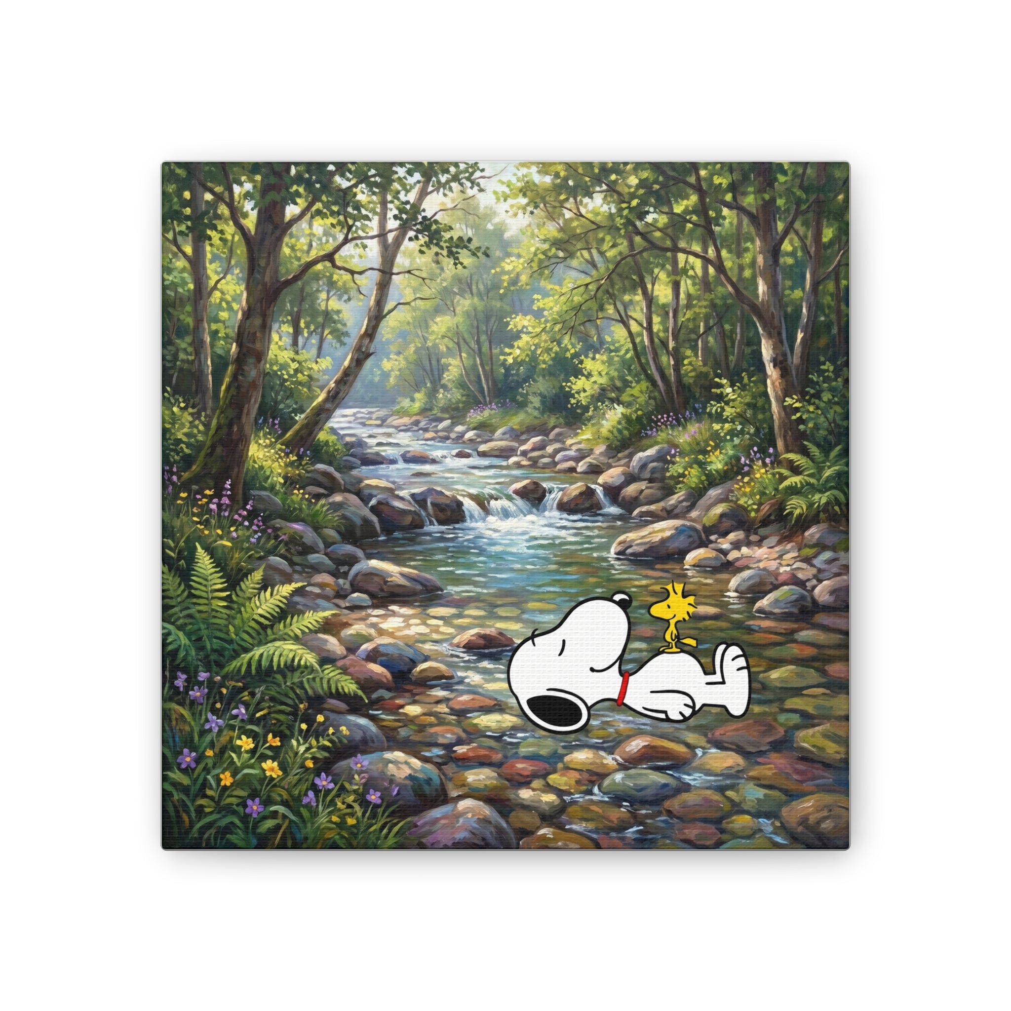 River Scene Canvas