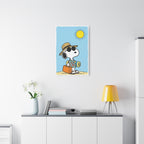 Snoopy Beach Vacation Canvas