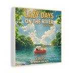 Lazy River Days Canvas