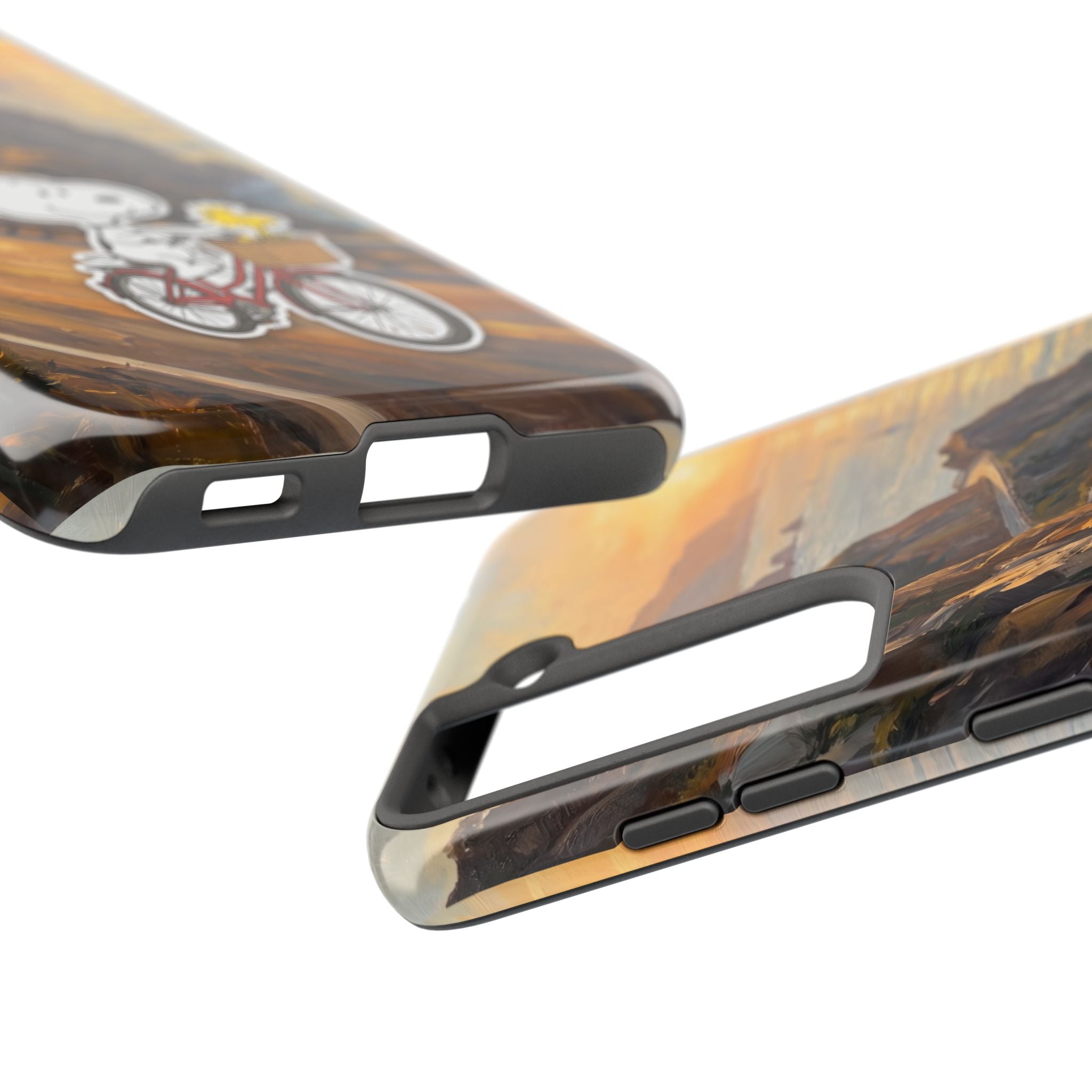 Snoopy Woodstock Bicycle Phone Case